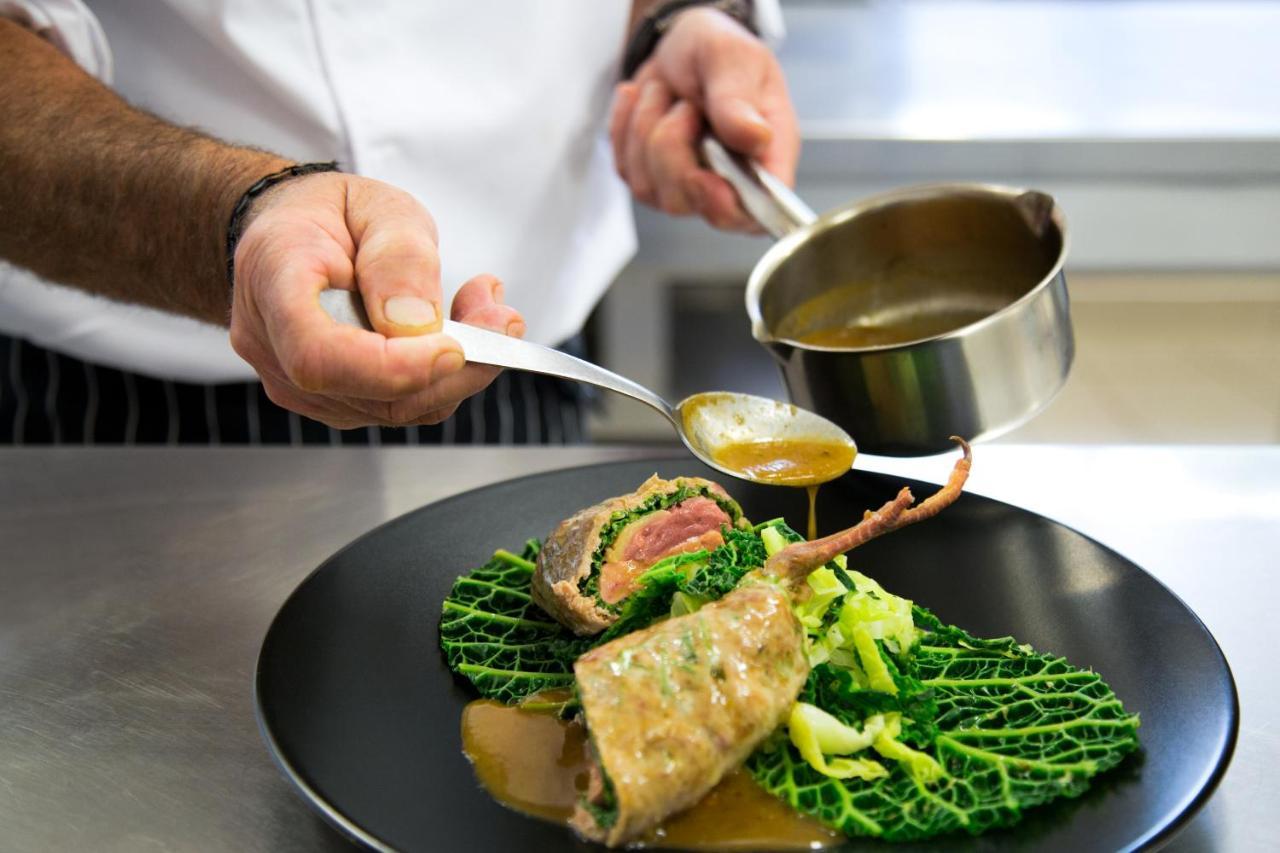 Hotel Restaurant Du Commerce Estang エクステリア 写真